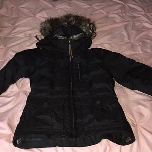Black Eddie Bauer coat